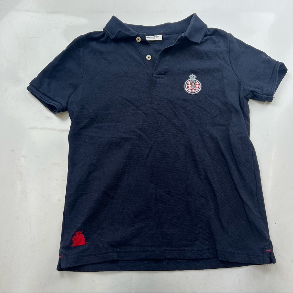 Mc Gregor boy’s blue polo shirt 12y L55-16